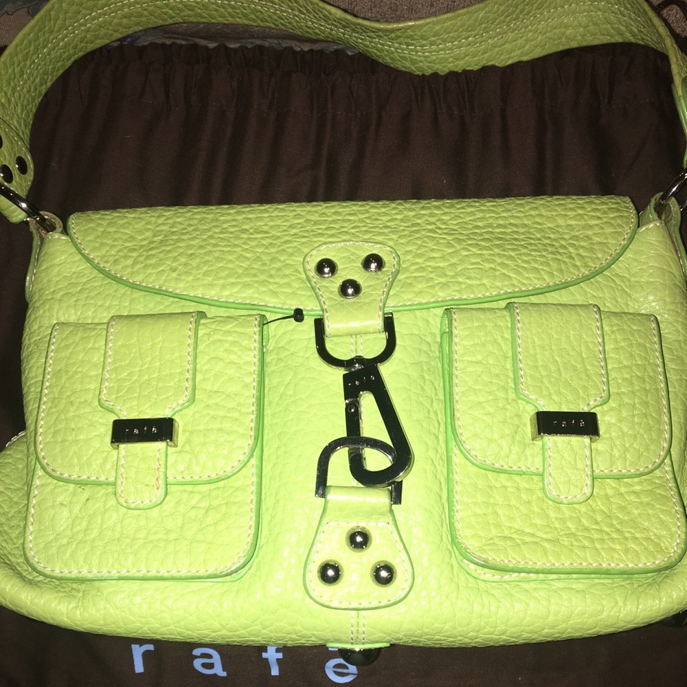 Green Rafe shoulder bag - Picture 2 of 4
